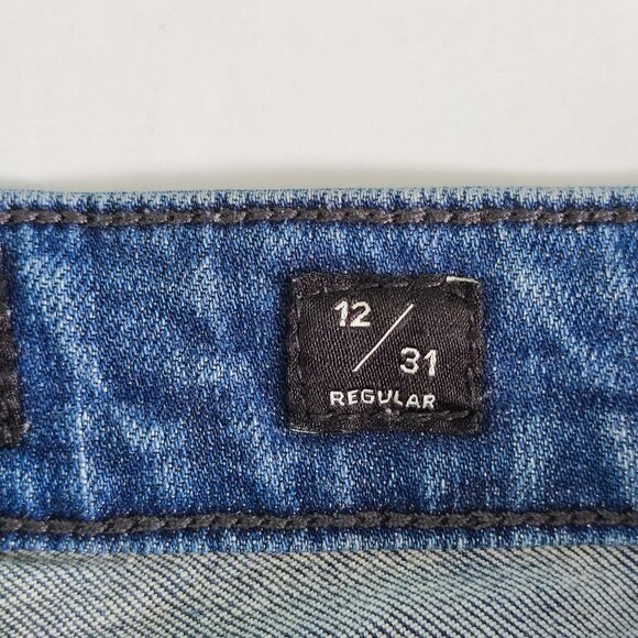 Lucky Brand Jeans sweet straight denim blue women's size 12/31 - Picture 6 of 16